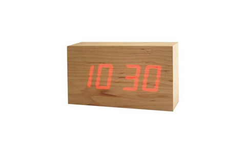 TO:CA wood LED clocks by kouji iwasaki