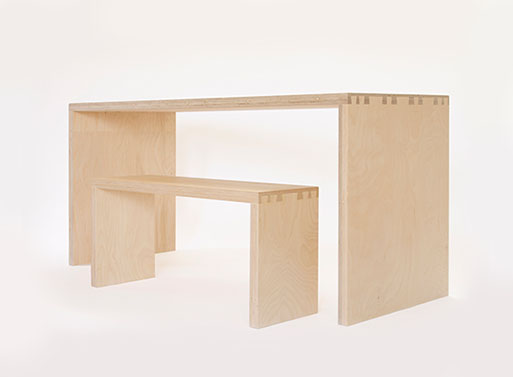 Simone Table and Bench