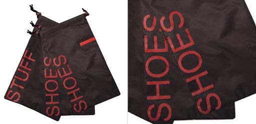 Shoes and Stuff Travel Bags (set of 3)