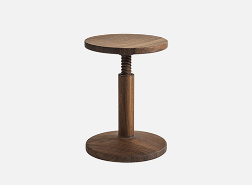 All Wood Stool by Karoline Fesser