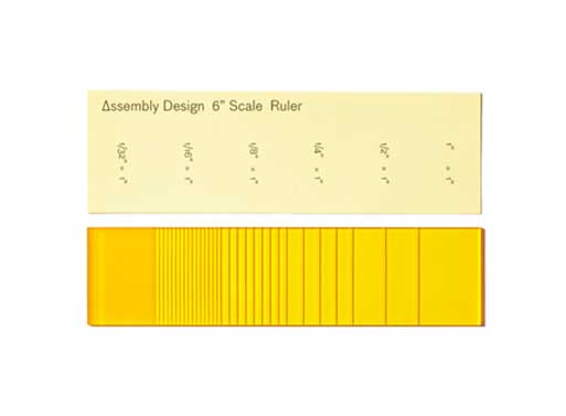 6 Inch Scale Ruler