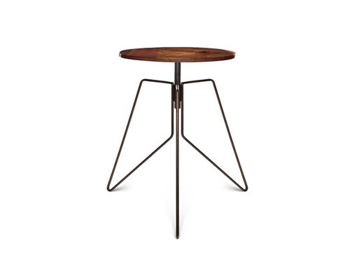 Coleman Height-Adjustable End Table