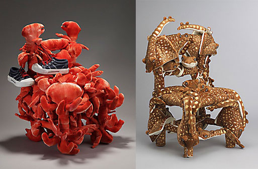 Crabes-Langoustes & Manta Ray Chair