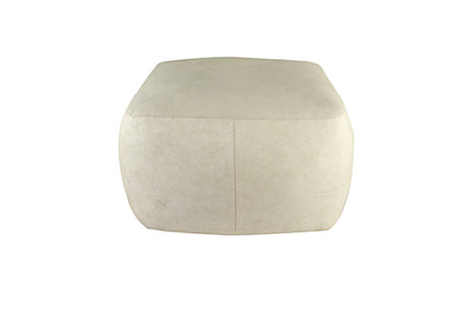 Dosa Leather Pouf/Ottoman