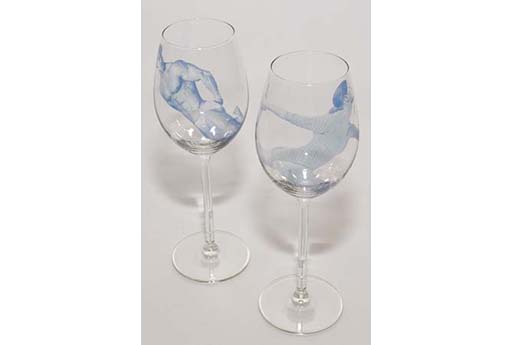 Esther Derkx Wine Glass