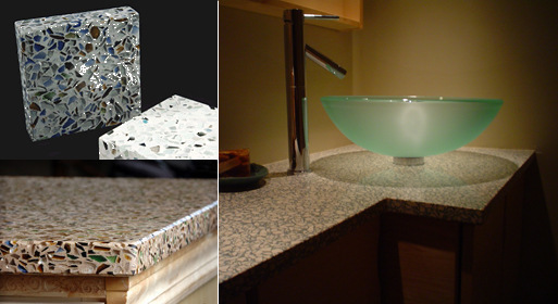 Recycled Glass Terrazzo