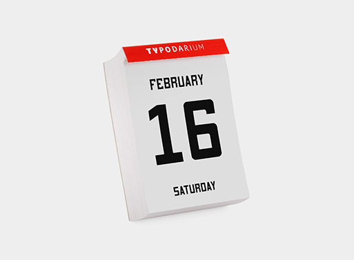 2013 365 Fonts Page-a-Day Calendar