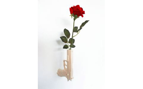 Gun Wall Vase