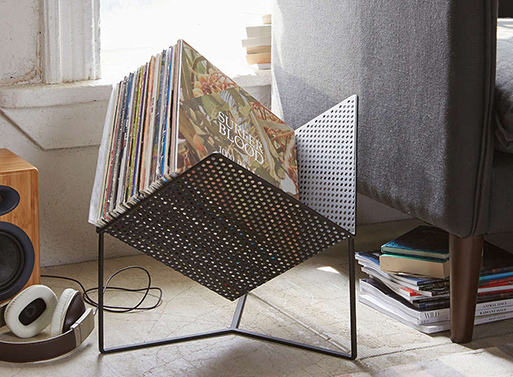 Half Cube Vinyl Rack