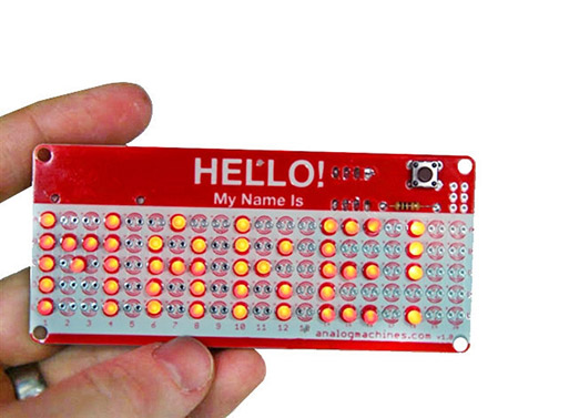 HELLO! My Name Is LED Nametag Kit