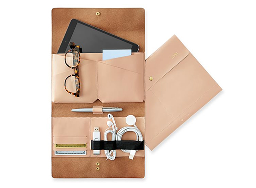 Leather Tech Envelope