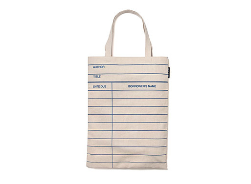 Library Card Tote Bag