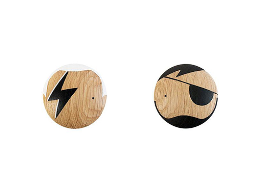 Wooden Wall Hooks by Sketch.inc for Lucie Kaas
