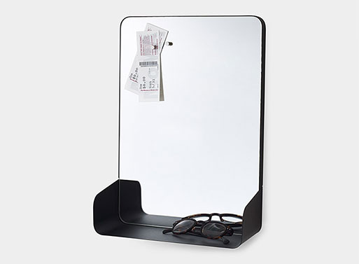 Magnetic Mirror Shelf