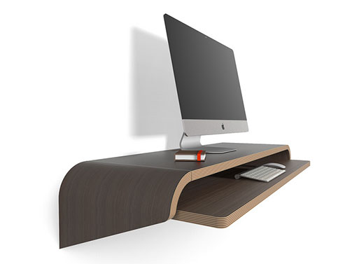 Minimal Float Wall Desk