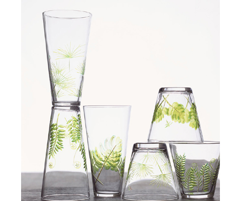 Fern & Frond Glasses