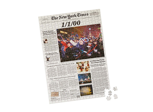 New York Times Custom Front Page Puzzle
