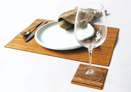 Publique Living Veneer Placemats & Coasters