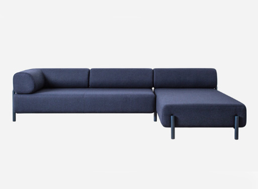 Palo Corner Sofa Right Blue