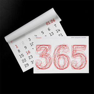 calendar by Pentagram