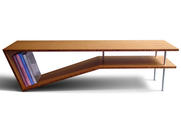 Slim Slant Coffee Table