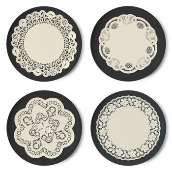 Gothic Dinner Plates (by Thomas Paul)