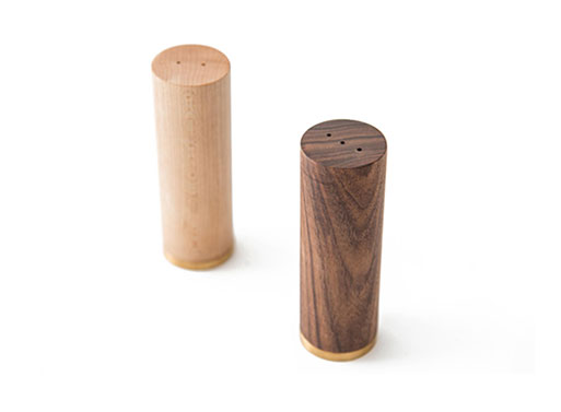 Wood Salt & Pepper Shakers by Tomnuk Designs