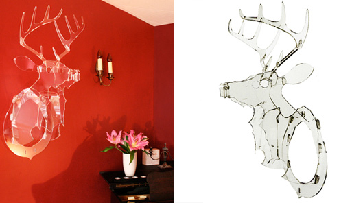 Acrylic Trophy Deer Head