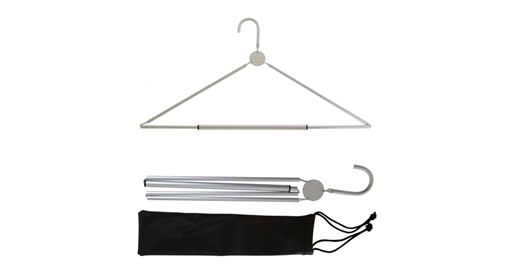 aluminum folding coat hanger