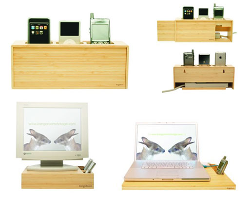 Bamboo Charging Stations