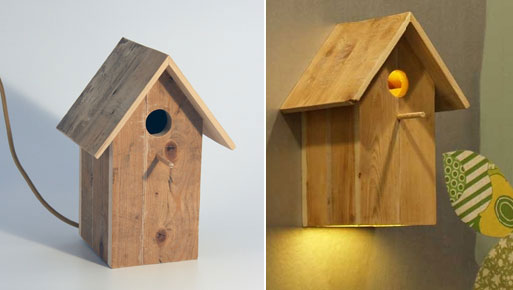 Birdhouse Lamp