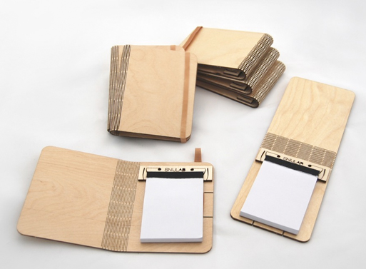 Booklets Wooden Notebook