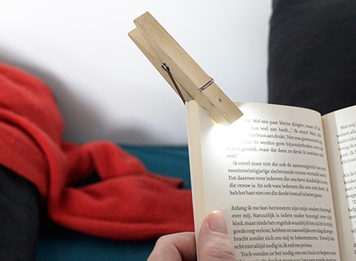 Clothespin Clip Light