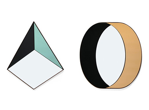 Pyramid and Ring Shape Mirrors