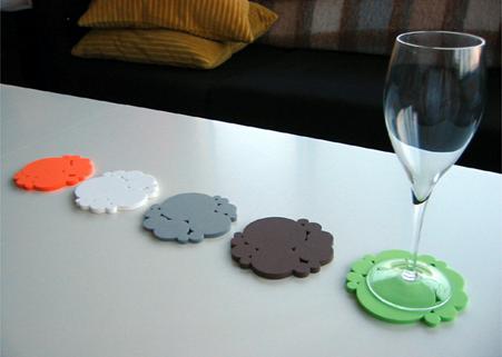 PUBLIQUE LIVING EVA BUBBLE COASTERS