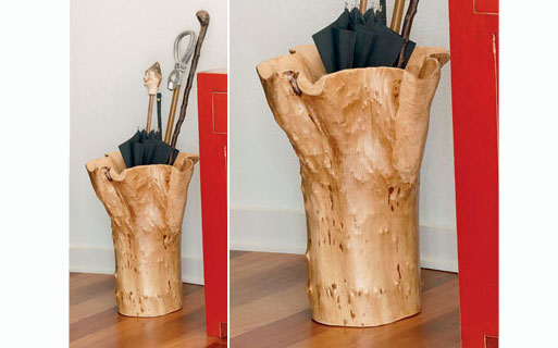 Fir Wood Umbrella Stand