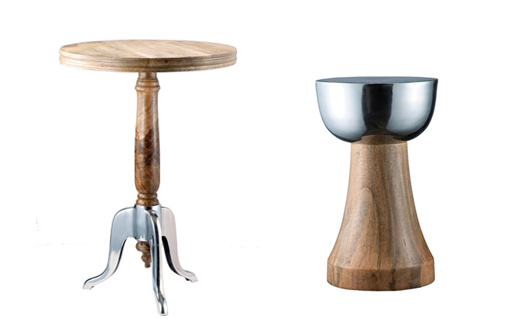 Buur Side Table and Bach Stool