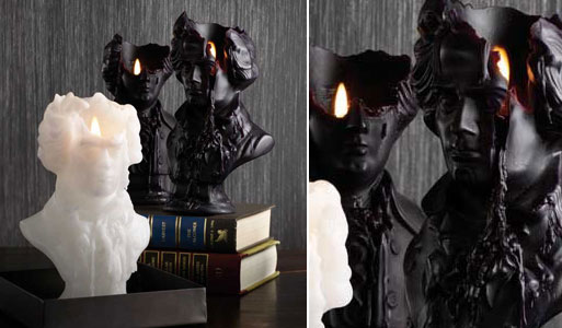 Mortimer Bust Candle
