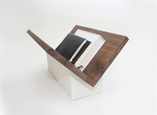 Firewire Walnut Book Stand: Luxury Wooden Book Stand for Desk or Office –  Perfect Book Holder Stand for Your Living Room, Kitchen, or Coffee Table 