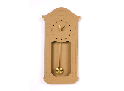 Cardboard Pendulum Clock