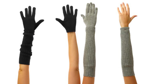 Versatile Cashmere 2-in-1 Gloves