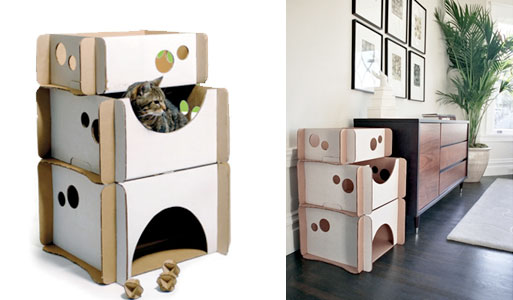 Cat Caboodle Cardboard Furniture
