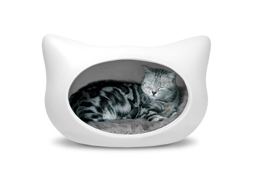 Cat Head Cat Bed