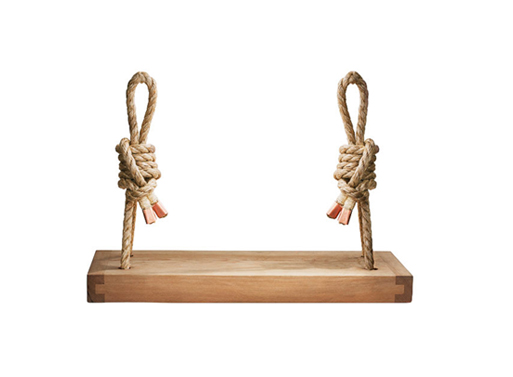 Handmade Cedar Wood Rope Swing