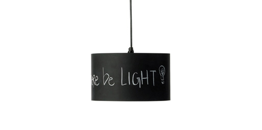 John Beck Chalkboard Pendant