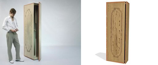 Cigar Box Wardrobe for Droog