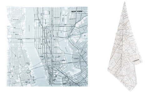 Map Handkerchief