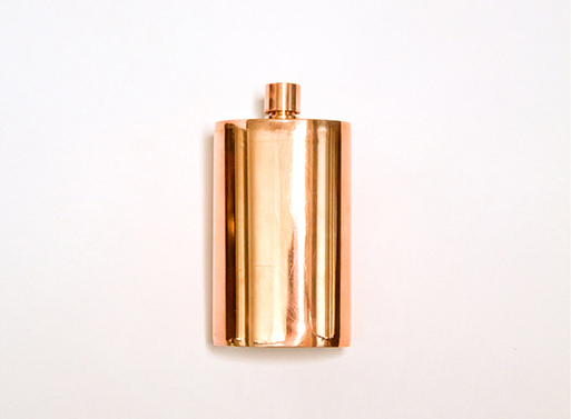 Solid Copper Flask