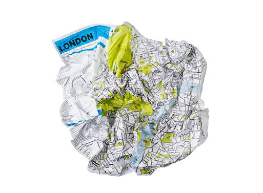 Crumpled City Maps