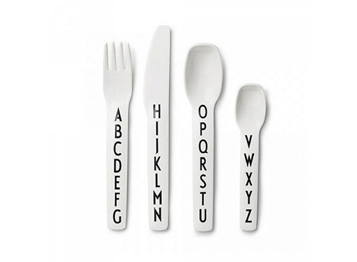 Design Letters Arne Jacobsen Kids Cutlery Set